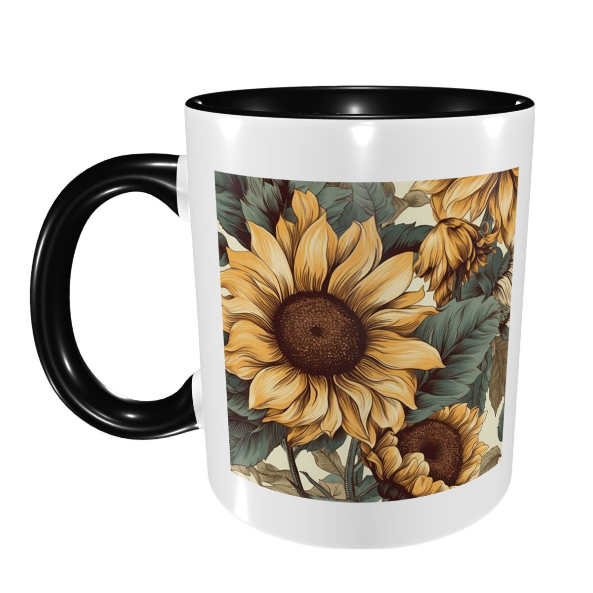 Золотая кружка с винтажным рис – обзор и цена Coffee Tea Drawing
