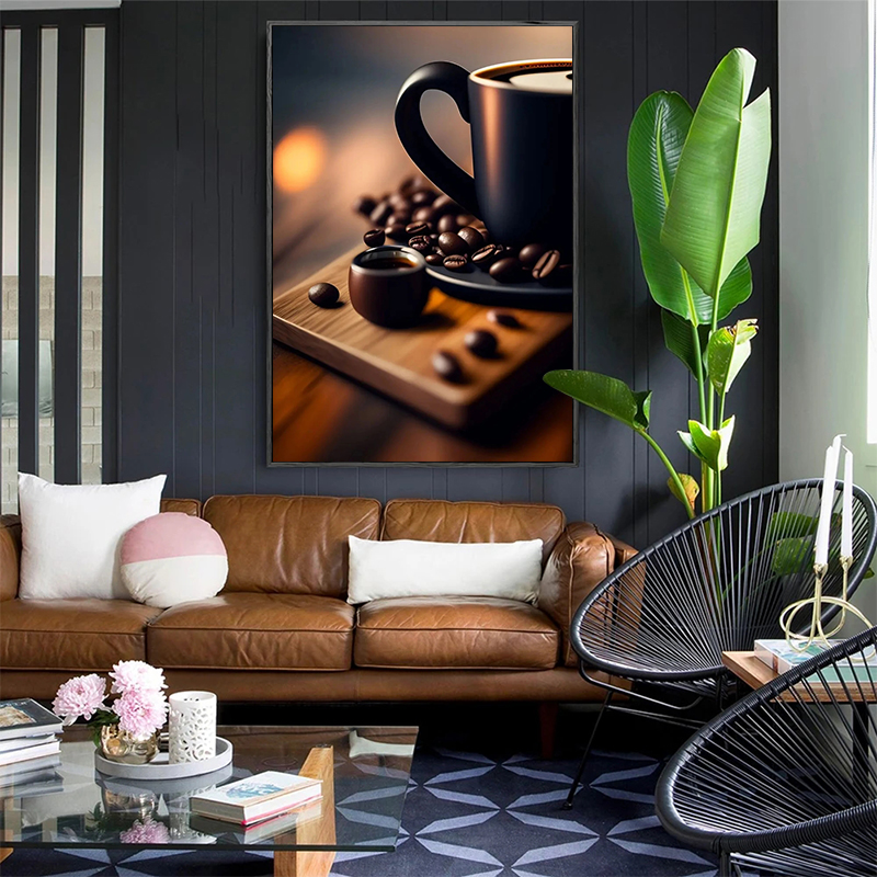 Винтажный кофе в зернах, ручна – обзор и цена Coffee Tea Poster