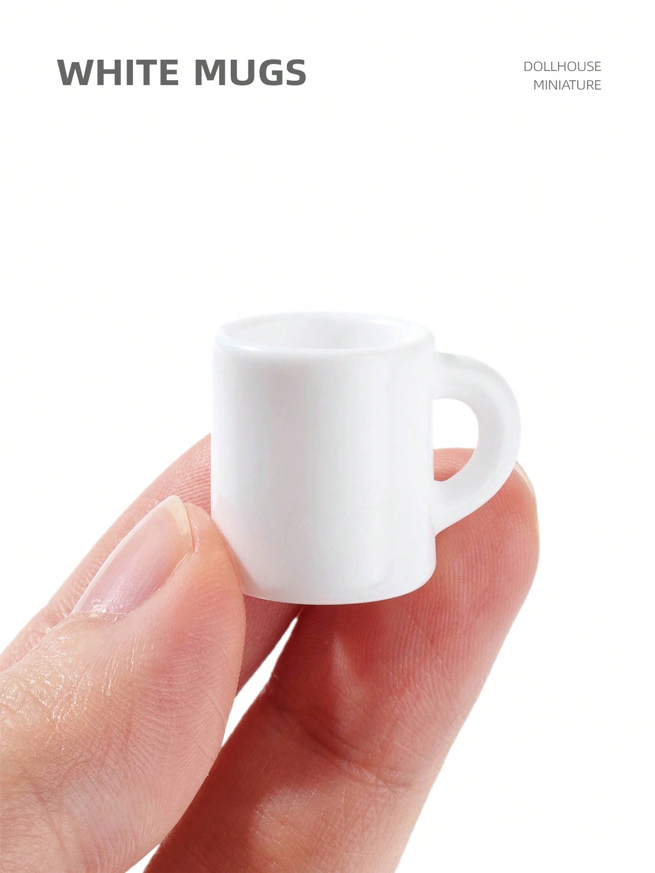 10 шт. миниатюрных белых круже – обзор и цена Coffee Y Tea